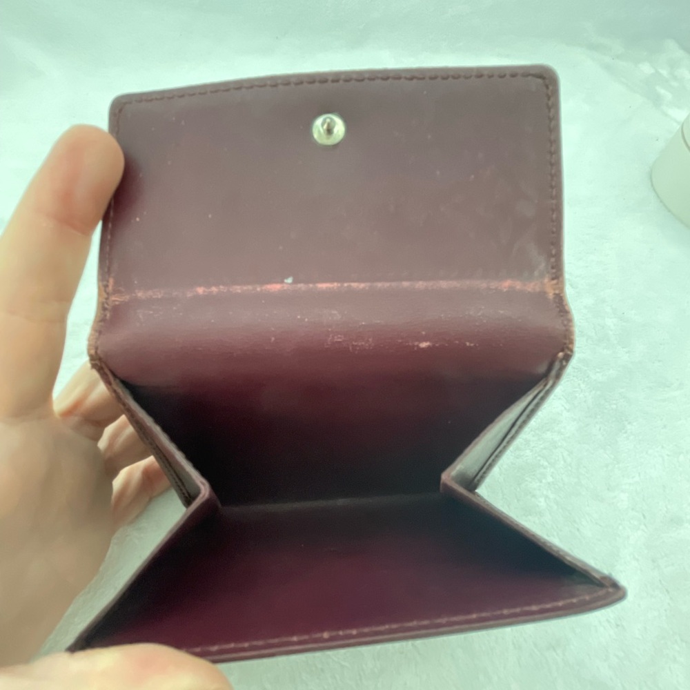 Louis Vuitton Maroon Monogram Wallet - Picture 11 of 14